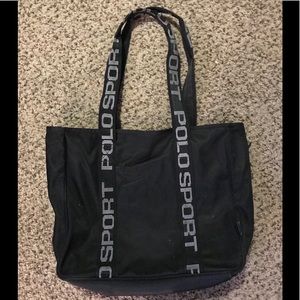 Ralph Lauren polo sport bag black